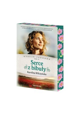 Stacja Jagodno. Serce z bibuły (barwione brzegi)