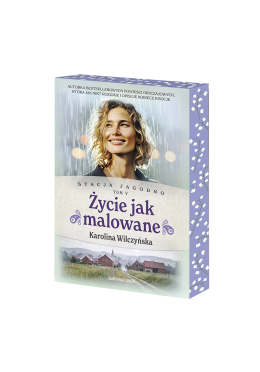 Stacja Jagodno. Życie jak malowane (barwione brzegi, z autografem)